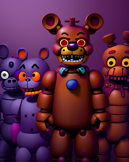Five Nights at Freddy's 2 Wallpaper - Old F, B, C by PeterPack on DeviantArt