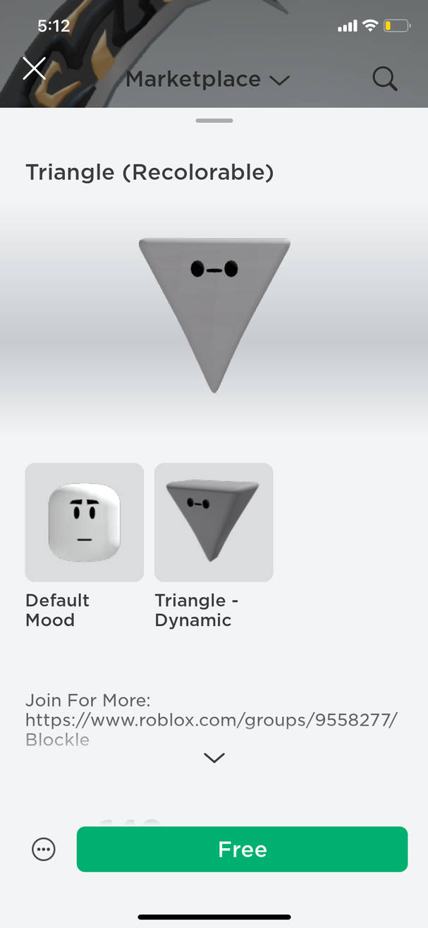 Triangle head recolorable by Haros98 on DeviantArt