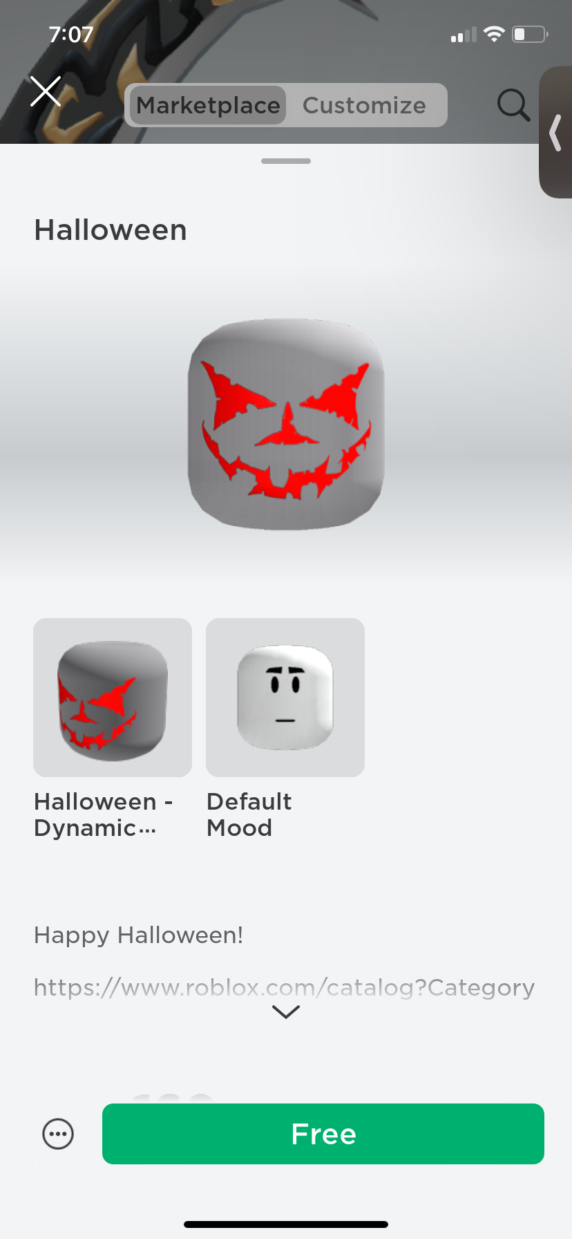 Roblox Customized Halloween 