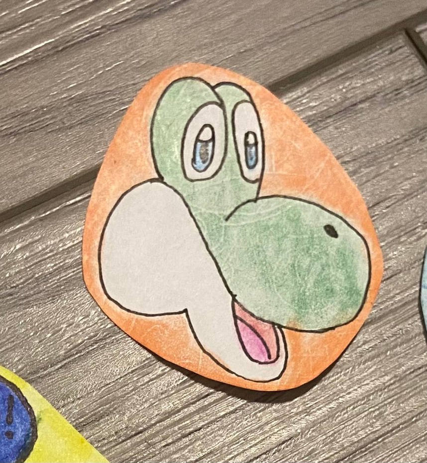 Yoshi Head By Haros98 On DeviantArt