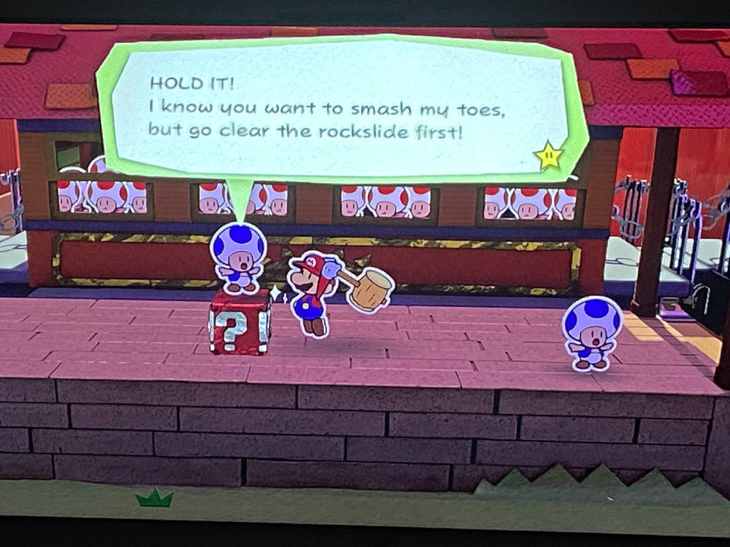 Toad on !? Block by Haros98 on DeviantArt