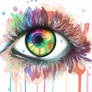 Rainbow eye 