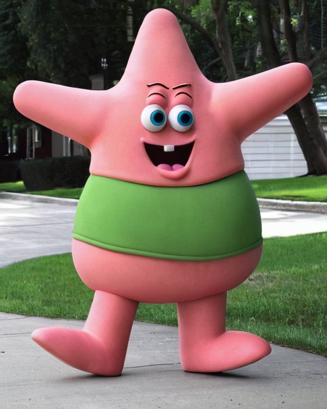 Patrick Star 4 by Haros98 on DeviantArt