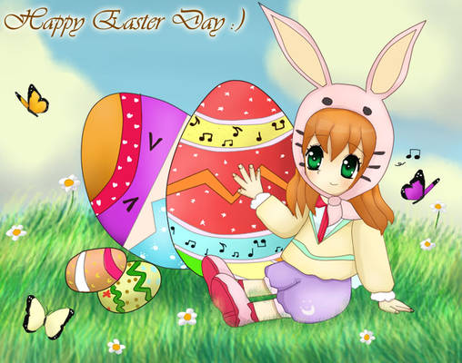 CE : Easter Eggs and bunny