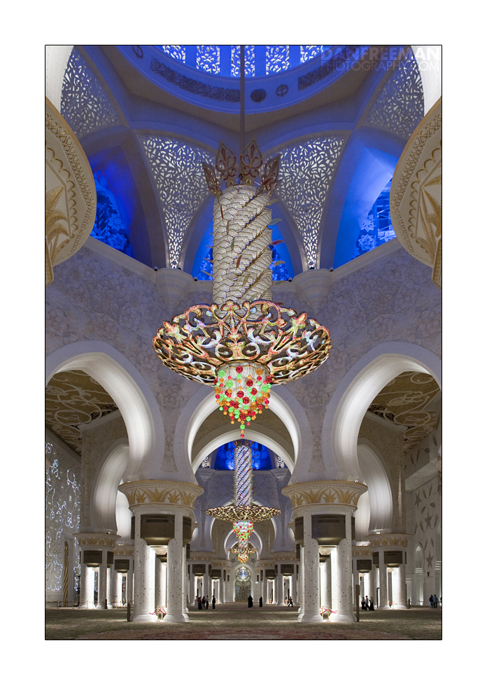 Abu Dhabi Mosque  Interior III