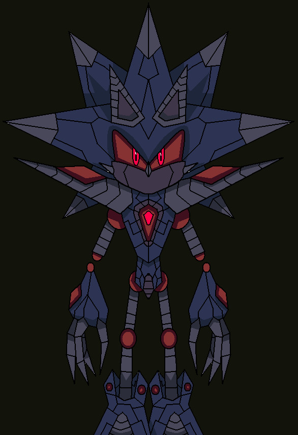 Super Neo Metal Sonic by cybervader311 on DeviantArt