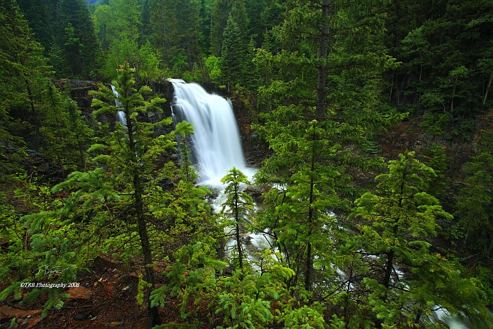 Rocky Mountain Waterfall