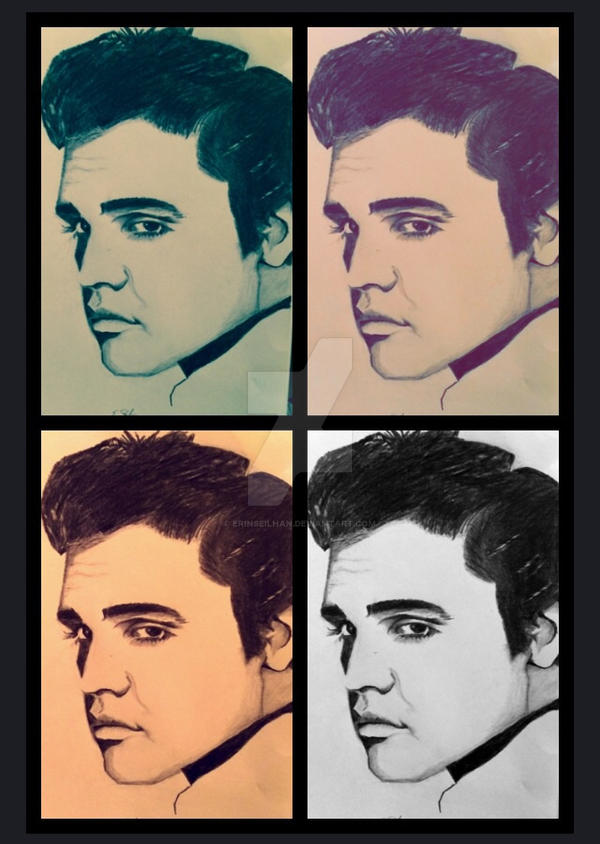 Elvis Presley Pop Art by erinseilhan on DeviantArt