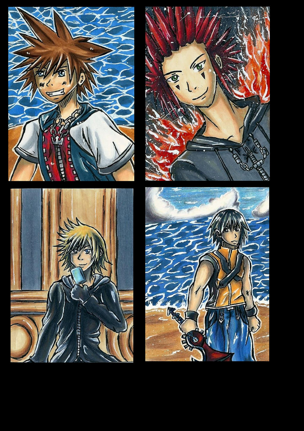 Kingdom Hearts Aceo