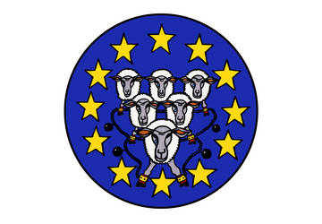 How the EU flag should look!
