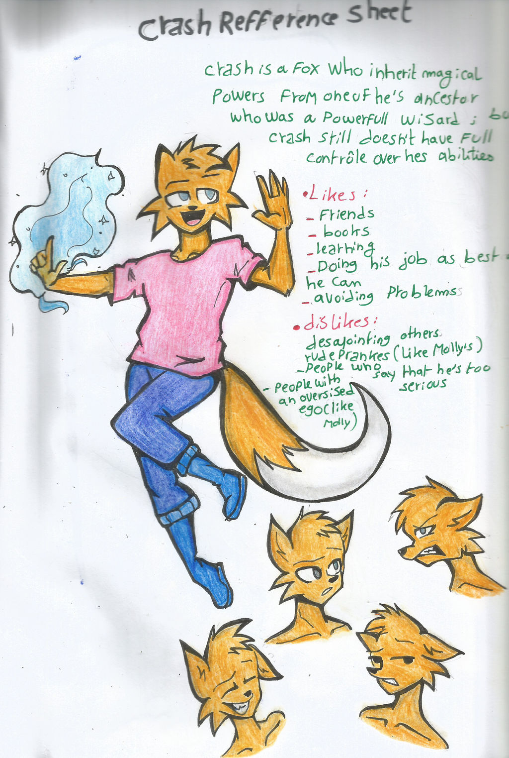 Crash Ref Sheet