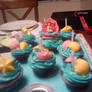 Little Mermaid Cupcakes