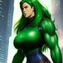 Muscular Giantess Lady