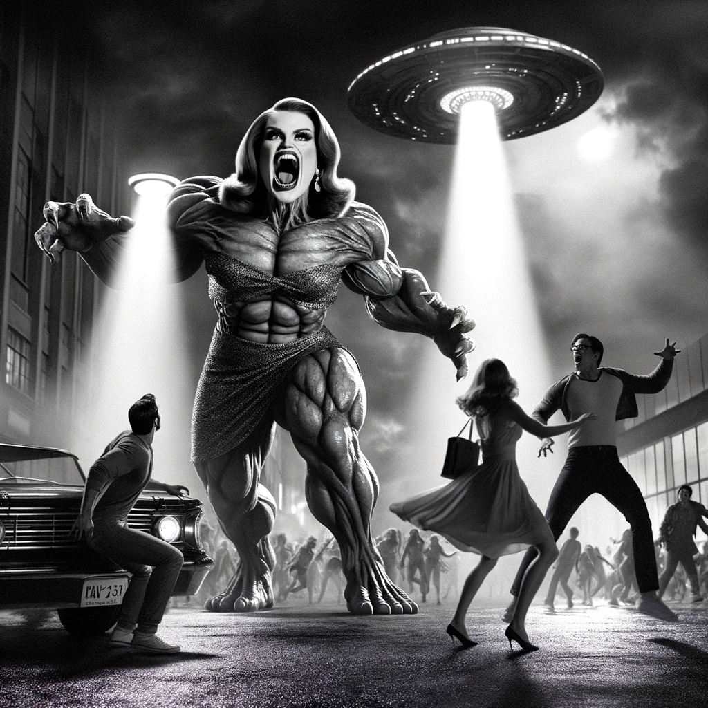 Aliens Transform Lady Into Muscle Monster 16 by box2440 on DeviantArt