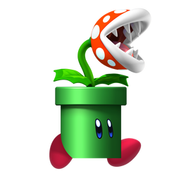 Kirby's Piranha Plant Costume