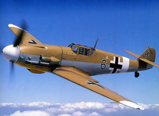 Bf-109 WW2 plane