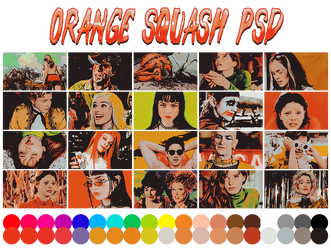 orange squash icon psd