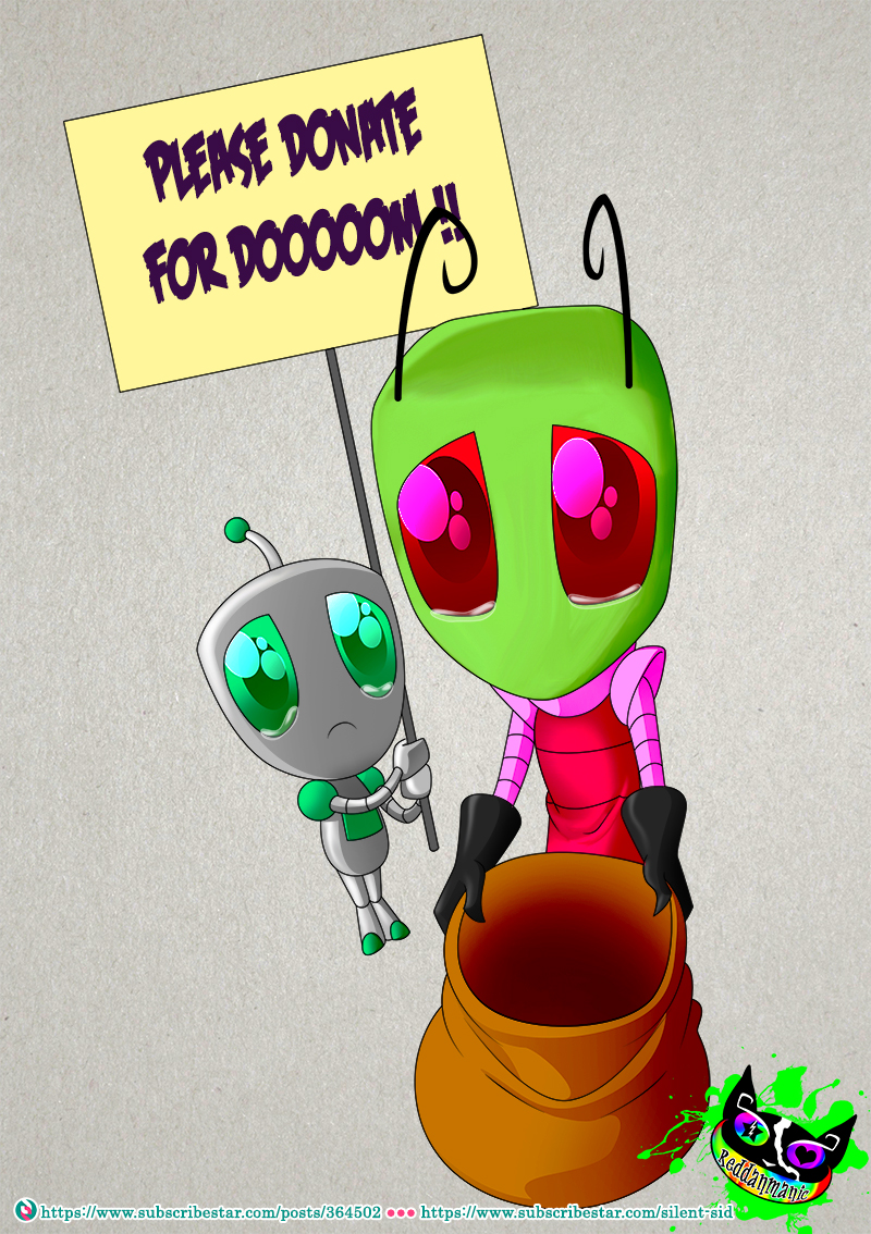 Invader Zim - Please Donate for Doom