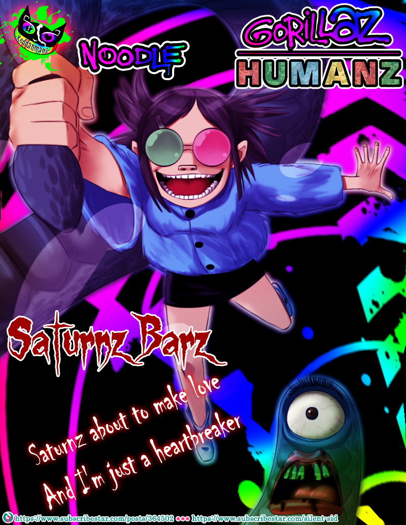 Gorillaz Saturnz Barz Noodle Fixed Video By Silent Sid On gorillaz-saturnz-barz-noodle-fixed-video-by-silent-sid-on