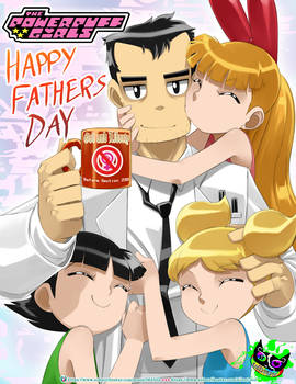 PPG - Professor Utonium - Happy Fathers Day