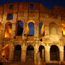 Colosseum at night