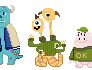 Monsters U pixels