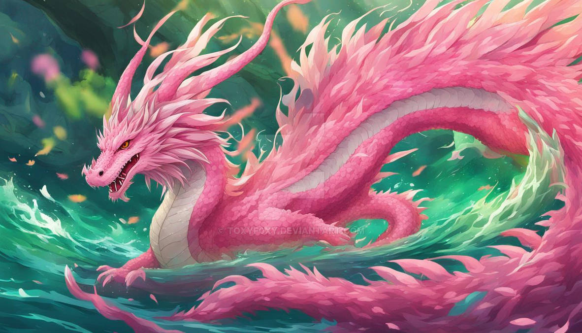 Coral Reef Dragon by ToxyF0XY on DeviantArt