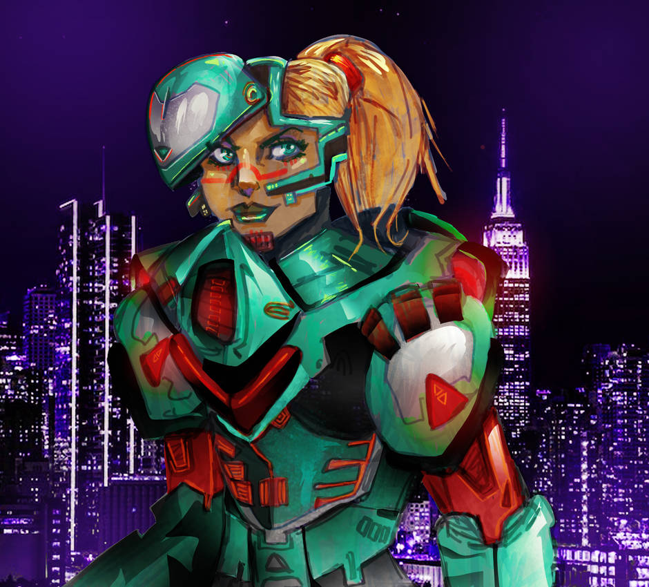 Daily Paint 16th Oct 2022 Mech Suit by ryanbarlin1 on DeviantArt