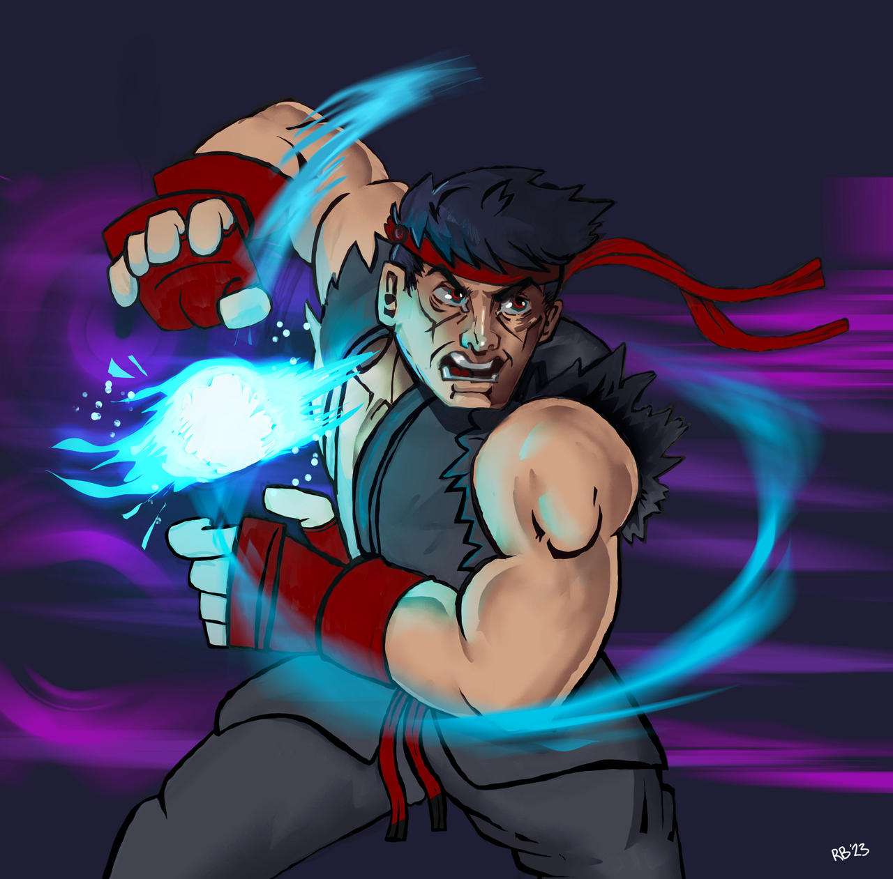 Evil Ryu (Street Fighter IV) by acecore2k on DeviantArt