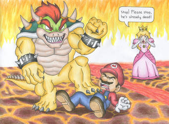 Bowser Makes Peach Watch