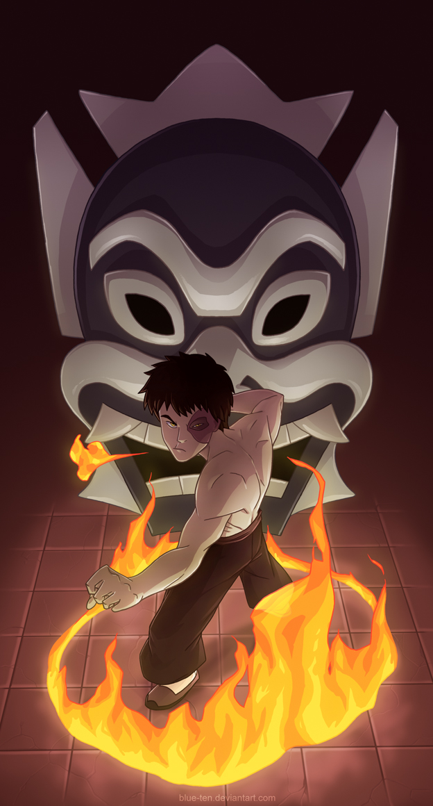 Two Sides - Zuko by Blue-Ten