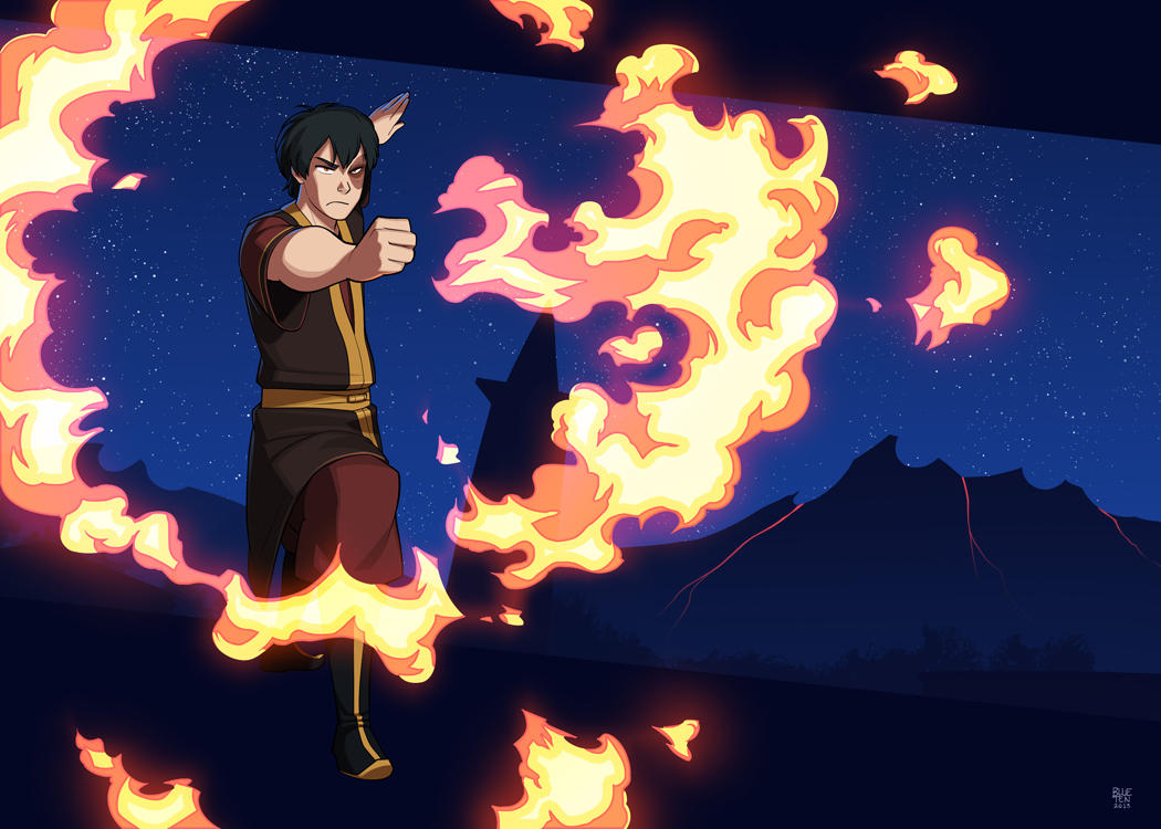 Zuko Color Pattern Commission - Zuko by Blue-Ten on DeviantArt
