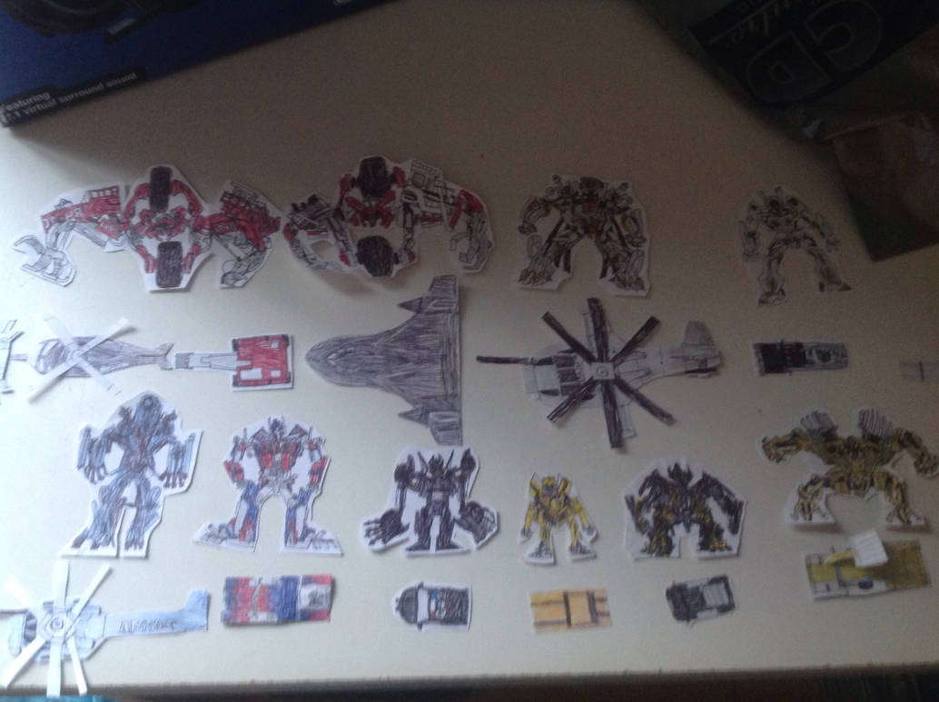 Paper Transformers by Maty12 on DeviantArt