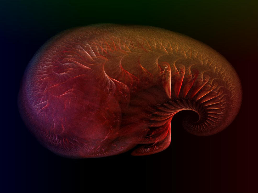 Alien fetus giving birth by psychtx444 on DeviantArt