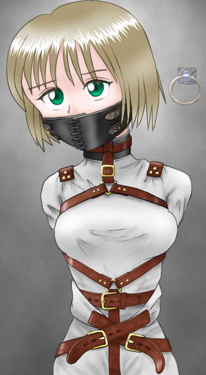 Straitjacket and gag by otomejawan on DeviantArt. 