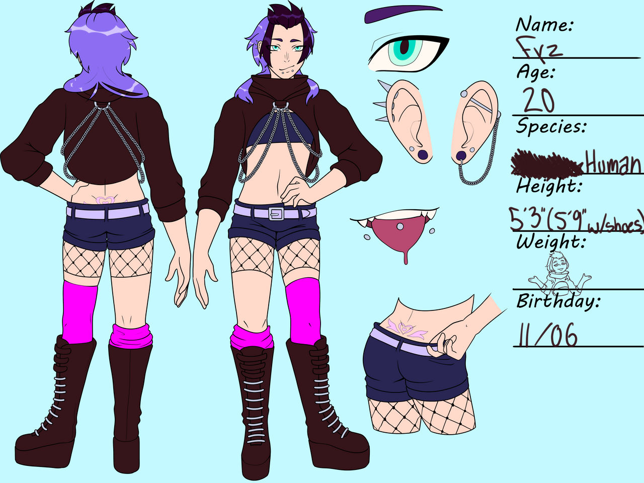 Fyz Fyz the original by Fyzink on DeviantArt