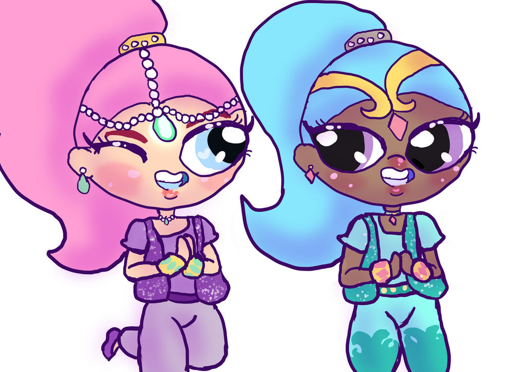 Shimmer And Shin by IloveEhlm on DeviantArt