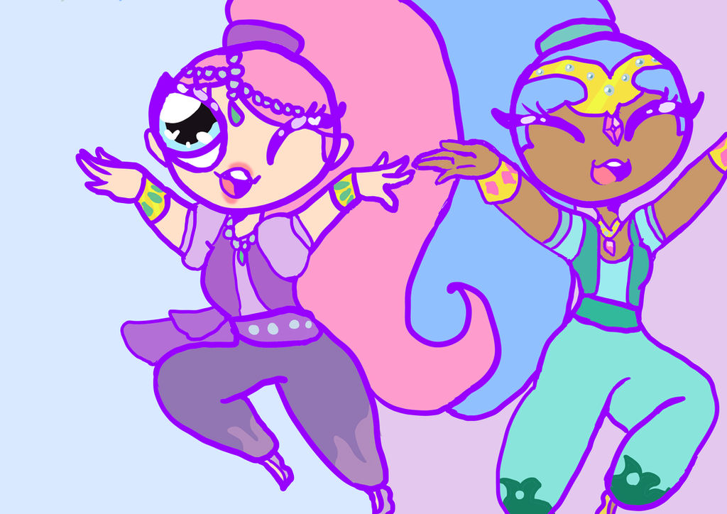 Shimmer And Shin by IloveEhlm on DeviantArt