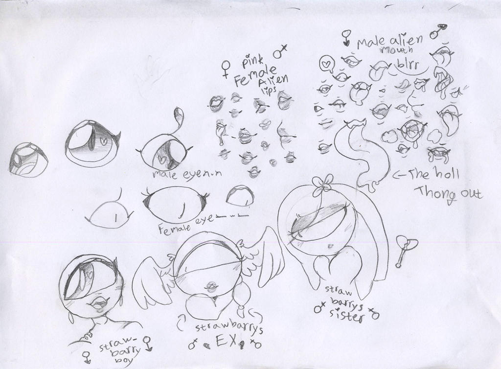 Male Alien And Female Alien by IloveEhlm on DeviantArt