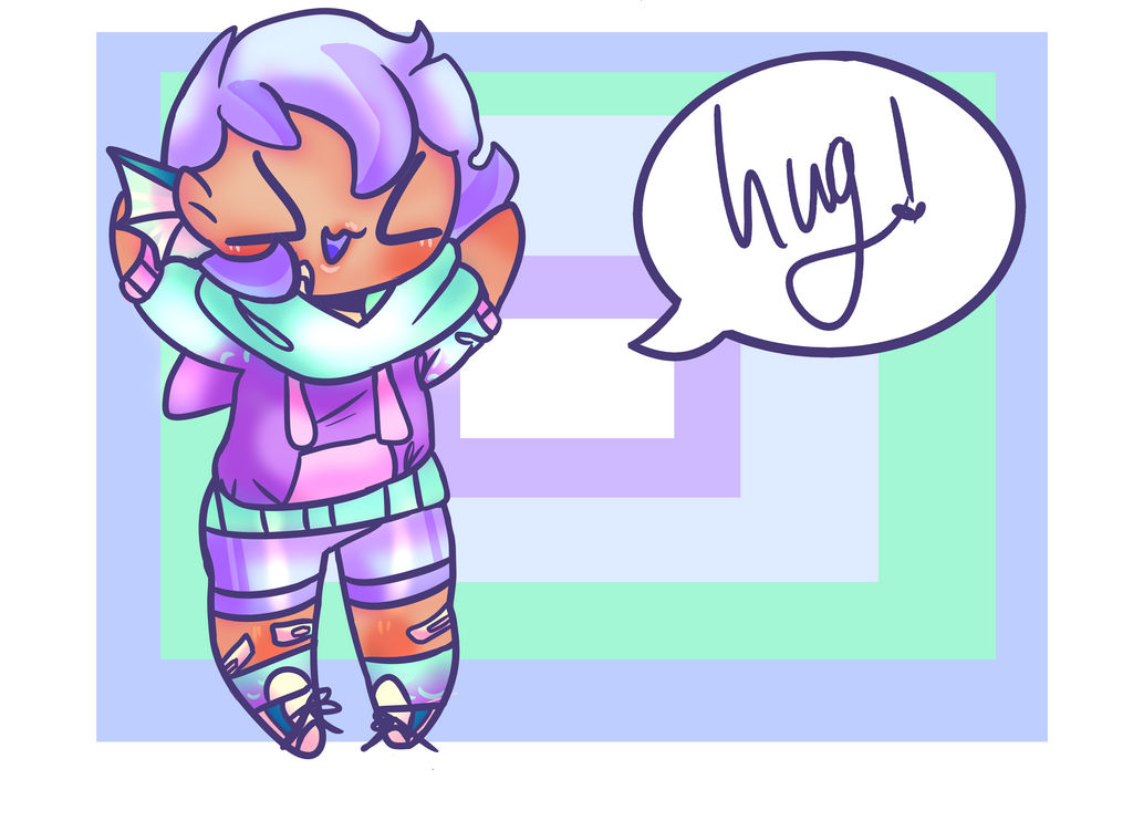 Chibi Hug Ych For Vivi-loo by IloveEhlm on DeviantArt
