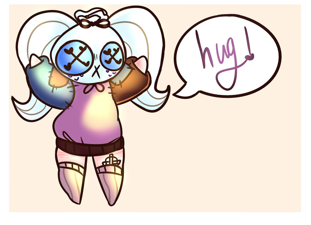 chibi hug ych for a bestie NastyDoc by IloveEhlm on DeviantArt
