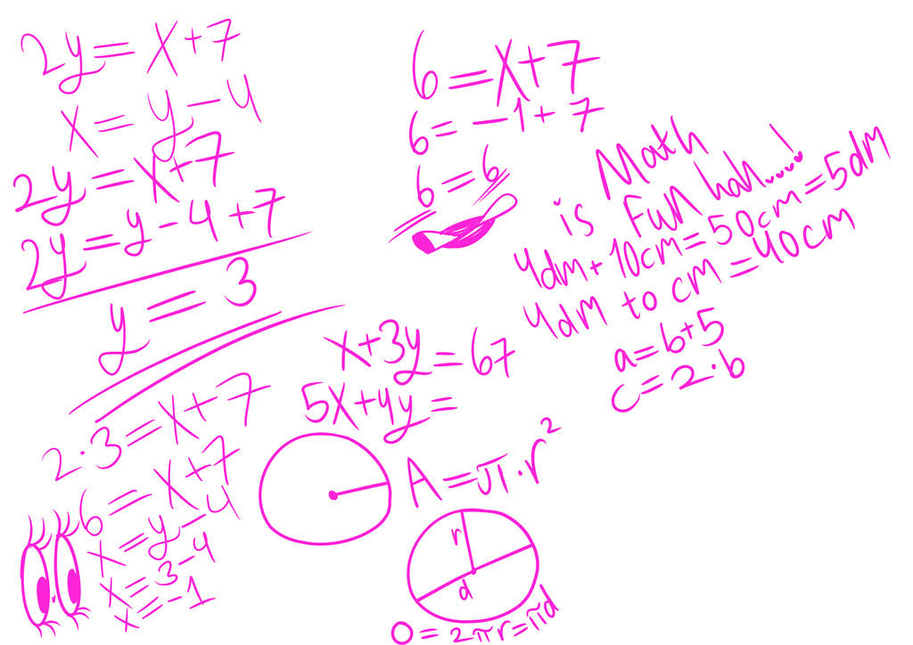 Math has now been turn to art by IloveEhlm on DeviantArt