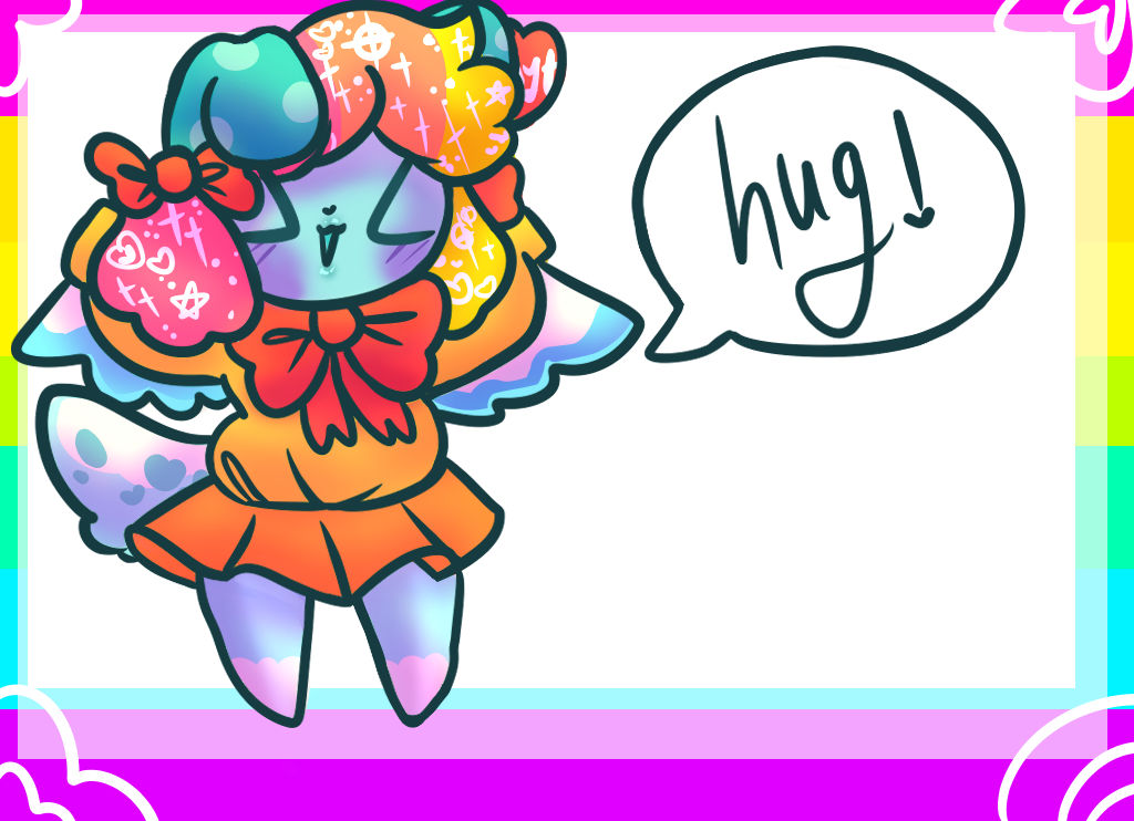 chibi hug ych for ChoccyPancake by IloveEhlm on DeviantArt