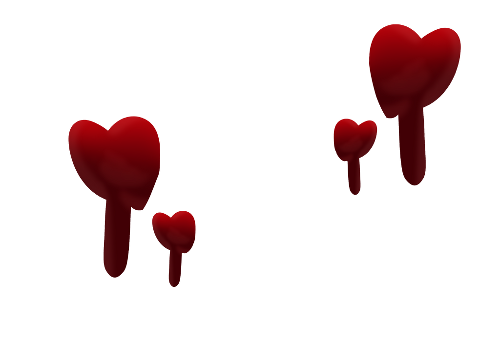 Heart blood splatter free to use by IloveEhlm on DeviantArt
