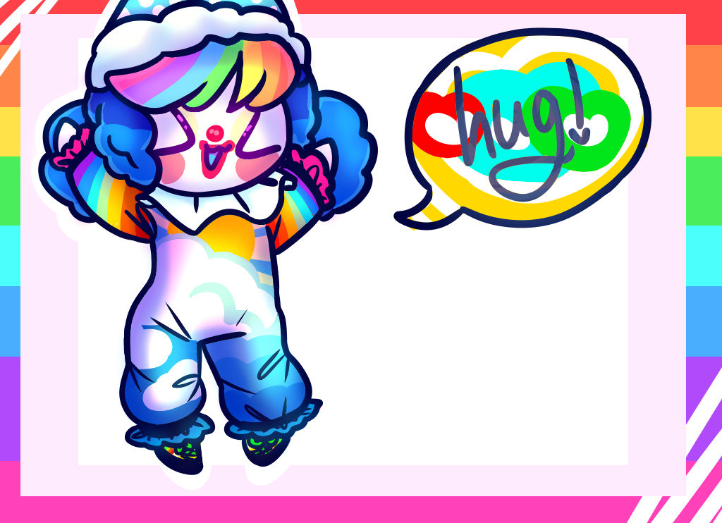 Chibi hug ych for poodlefrog by IloveEhlm on DeviantArt