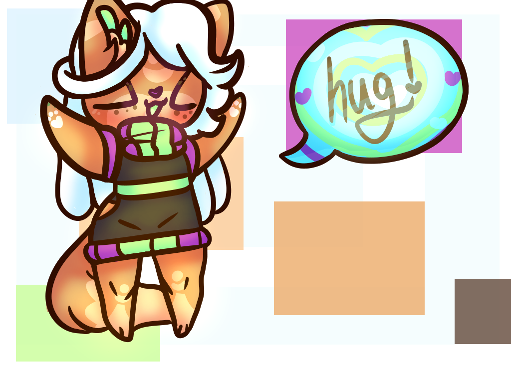 Chibi hug ych for SongstressNotes by IloveEhlm on DeviantArt