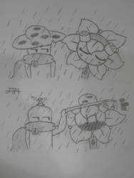 Under the rain pvz heros