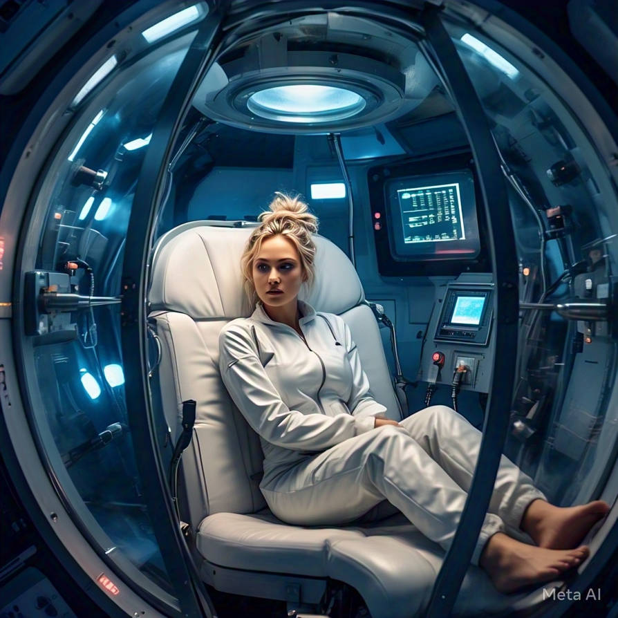 Waking from Cryosleep by VictorianSpectre on DeviantArt