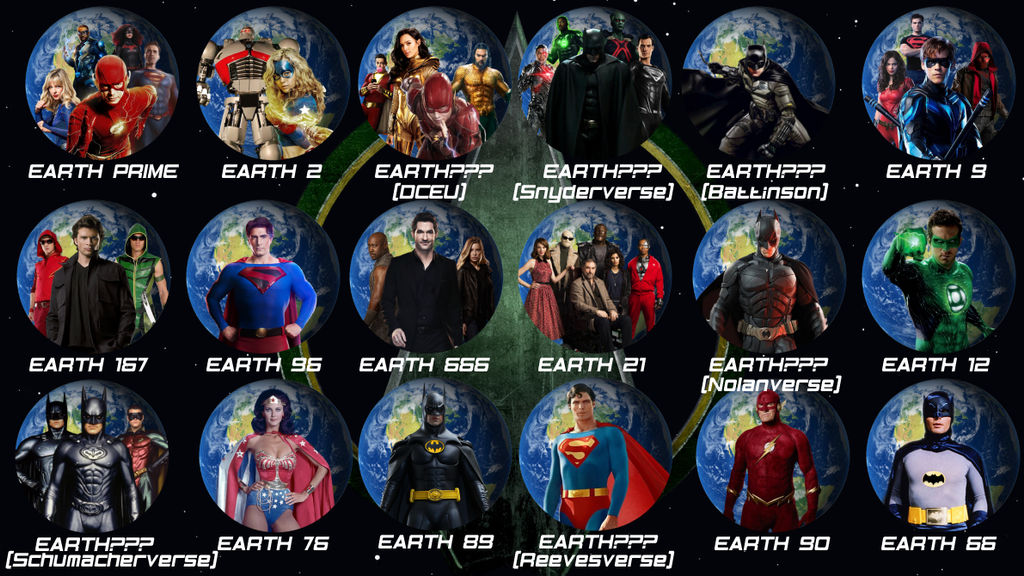 DC Extended Multiverse (DCEM) Map Part 1 by ComicProductions123 on ...