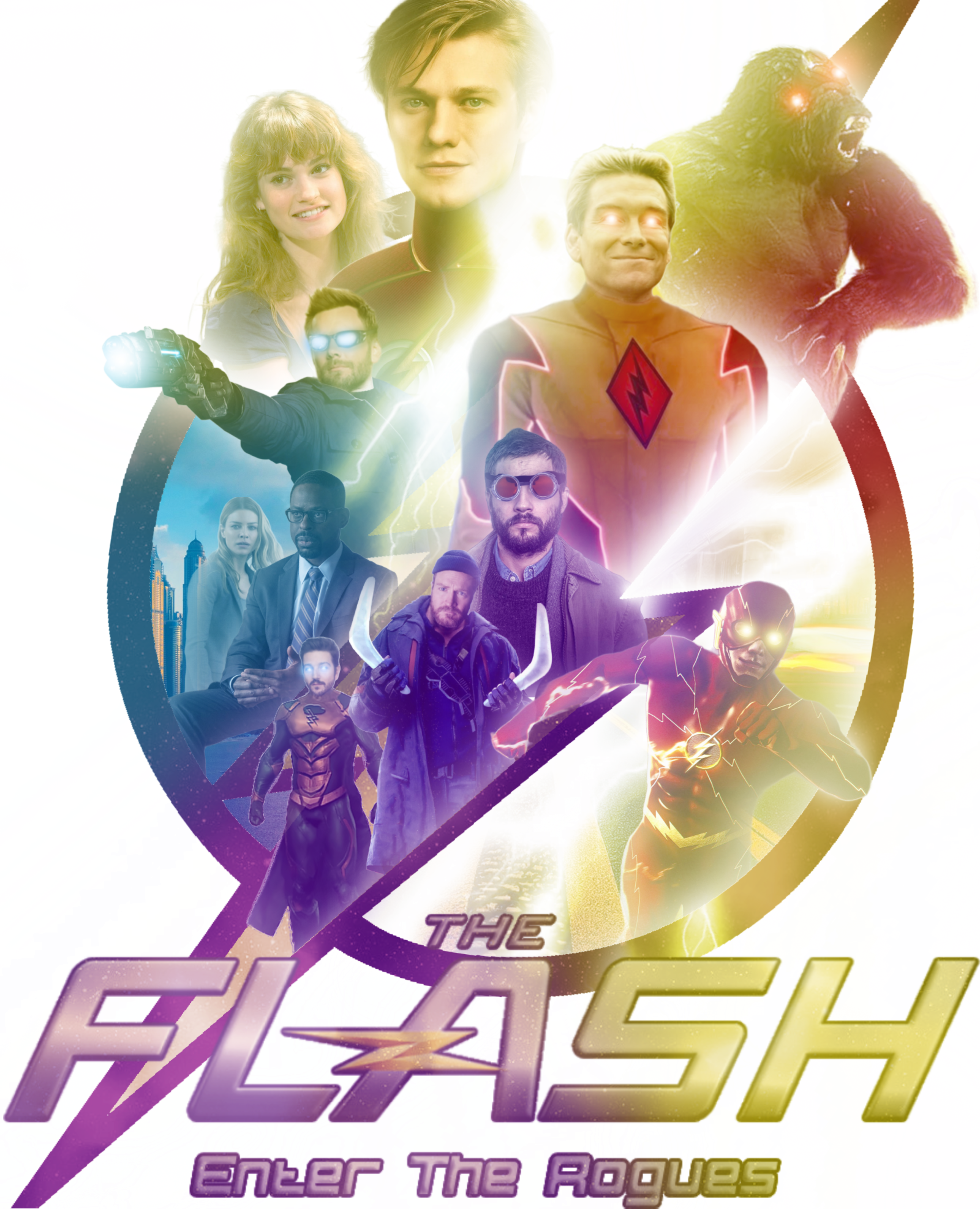The Flash Cw Rouges The Flash Enter The Rogues (Poster 3) by ComicProductions123 on DeviantArt